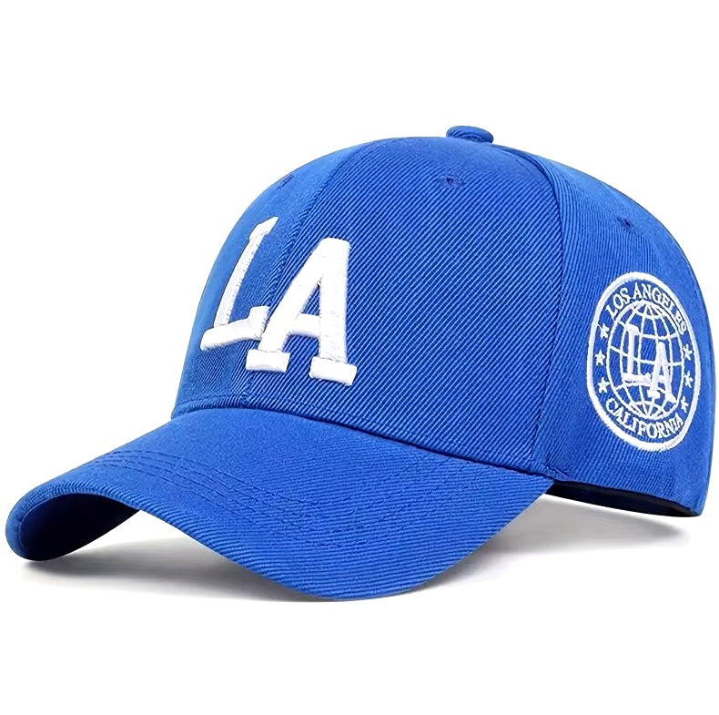 LA Baseball Cap Blue White