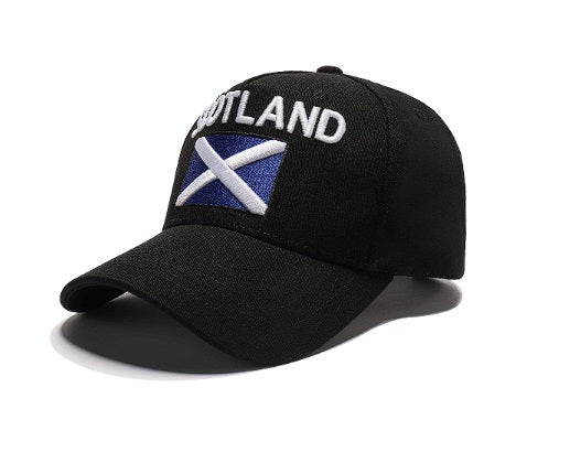 Scotland Cap Black